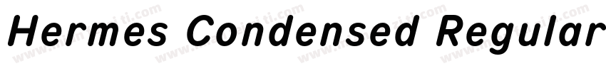 Hermes Condensed Regular字体转换